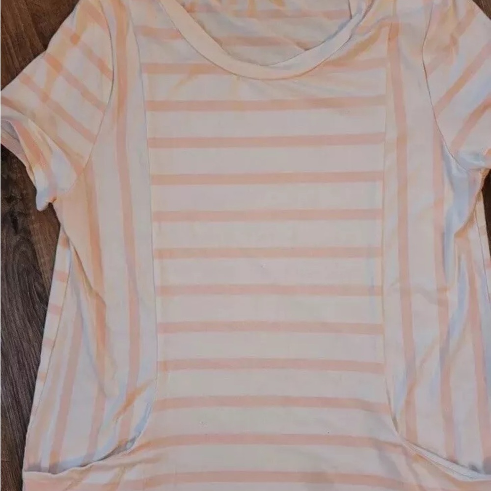 New Without Tags Pink and Ivory Dress medium